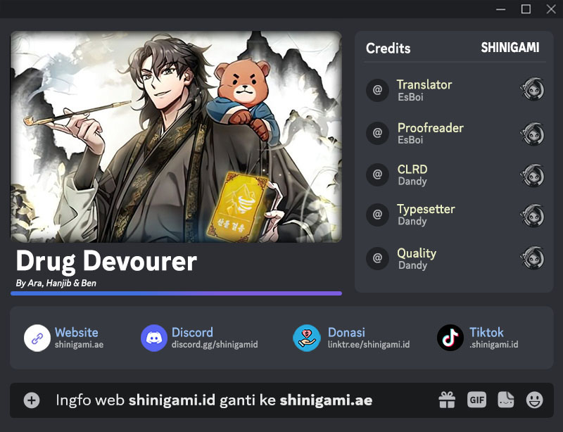 Baca Komik Drug Devourer Chapter 47 Gambar 1