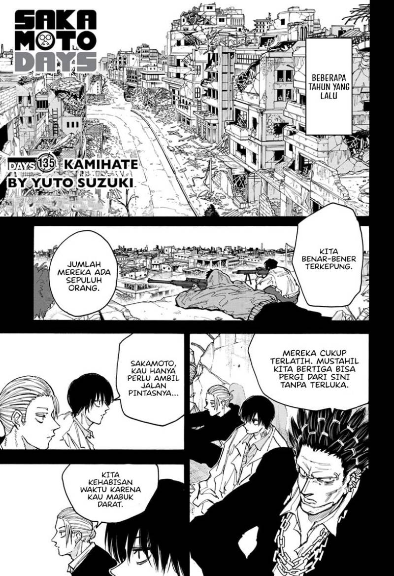 Baca Manga Sakamoto Days Chapter 135 Gambar 2