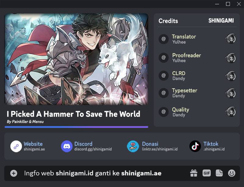 Baca Komik I Picked A Hammer To Save The World Chapter 44 Gambar 1