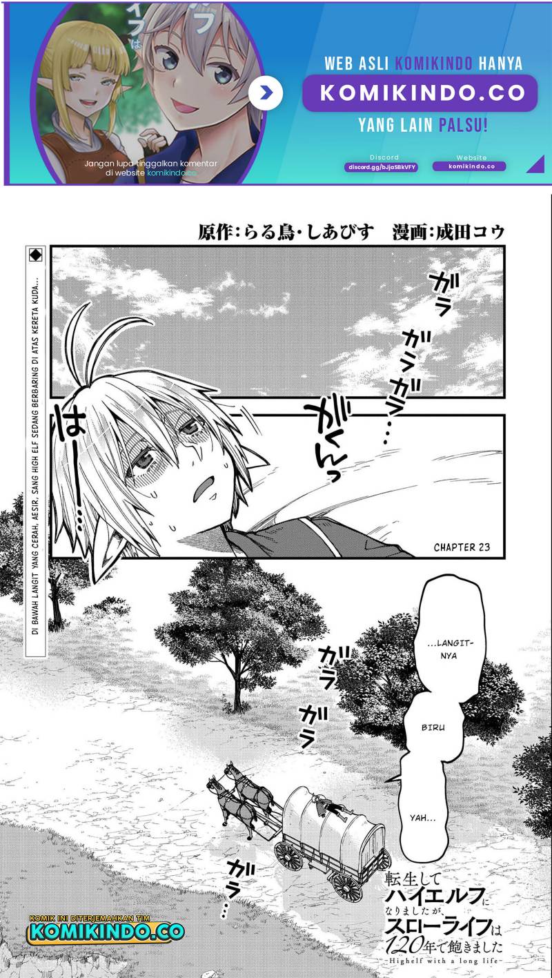 Baca Manga Tensei Shite High Elf ni Narimashitaga, Slow Life wa 120-nen de Akimashita Chapter 23 Gambar 2