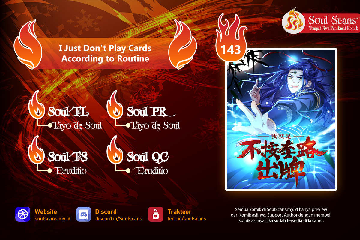 Komik I Just Don’t Play the Card According to the Routine Chapter 143 gambar nomor 1