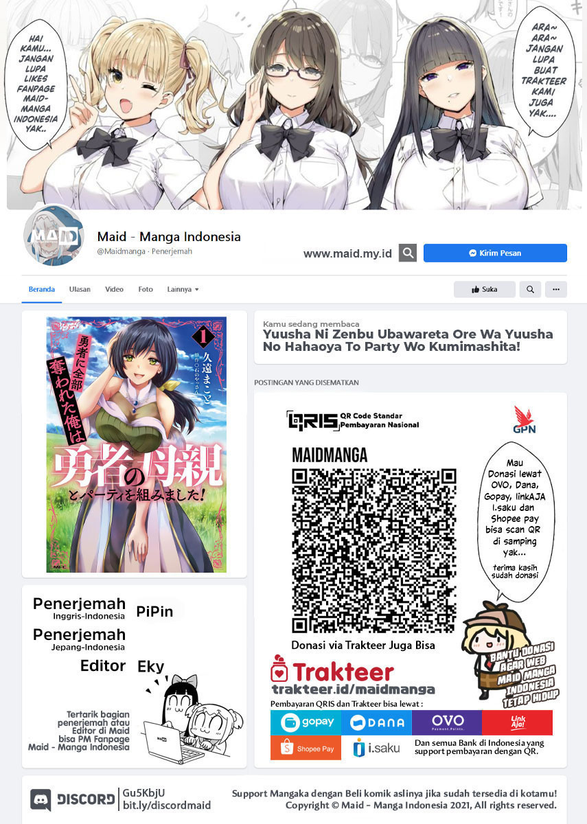 Baca Manga Yuusha ni Zenbu Ubawareta Ore wa Yuusha no Hahaoya to Party wo Kumimashita! Chapter 09 Gambar 2