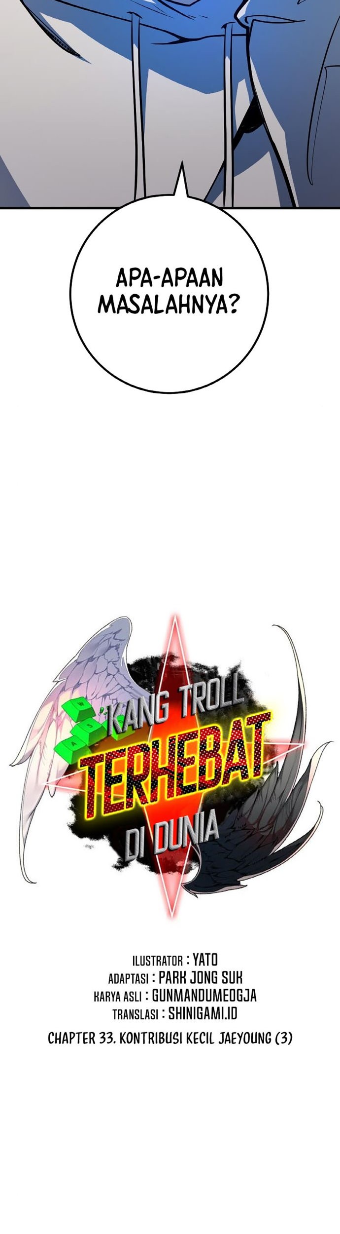 The Game’s Greatest Troll Chapter 33 Gambar 16