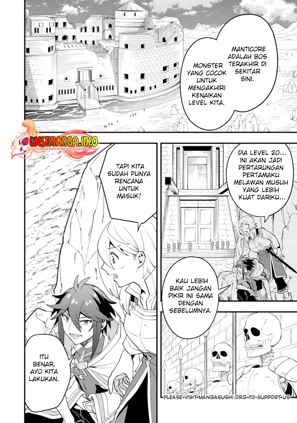 Kouryakuhon o Kushi Suru Saikyou no Mahoutsukai ~”meirei sa sero” to wa Iwa Senai Oreryuu Mao Tobatsu Saizen Ruuto ~ Chapter 47.1 Gambar 12