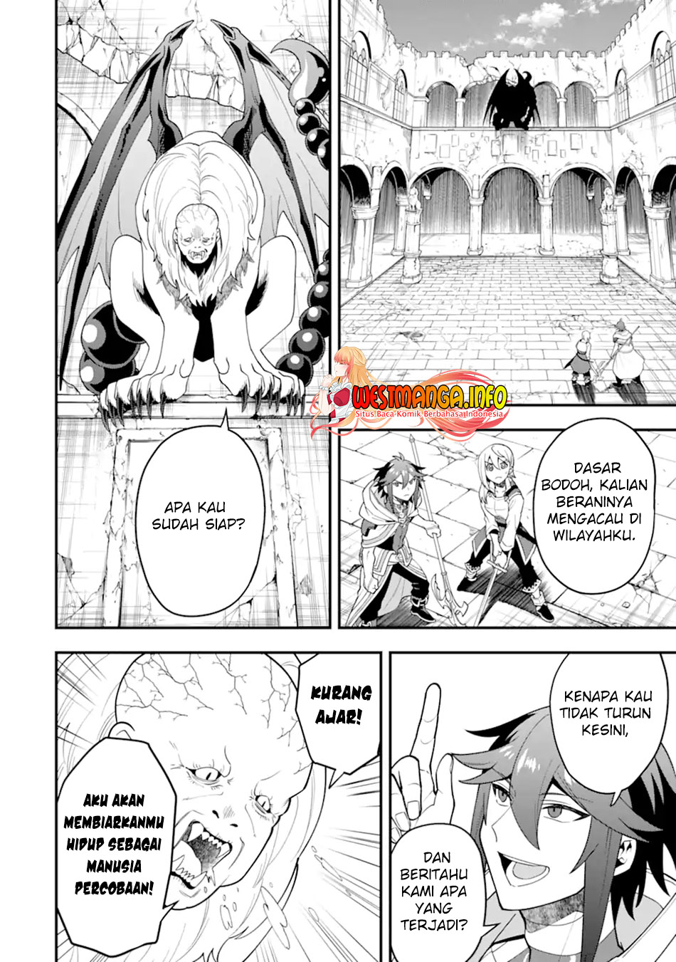 Kouryakuhon o Kushi Suru Saikyou no Mahoutsukai ~”meirei sa sero” to wa Iwa Senai Oreryuu Mao Tobatsu Saizen Ruuto ~ Chapter 47.1 Gambar 14