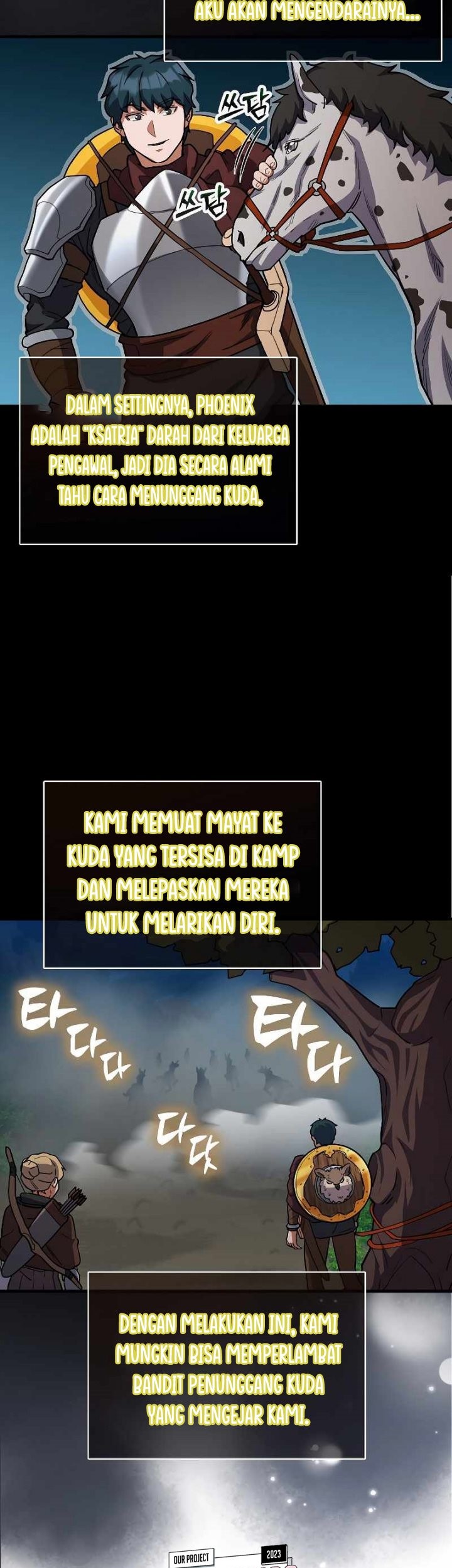 The Blood Knight’s Villains Chapter 23 Gambar 54