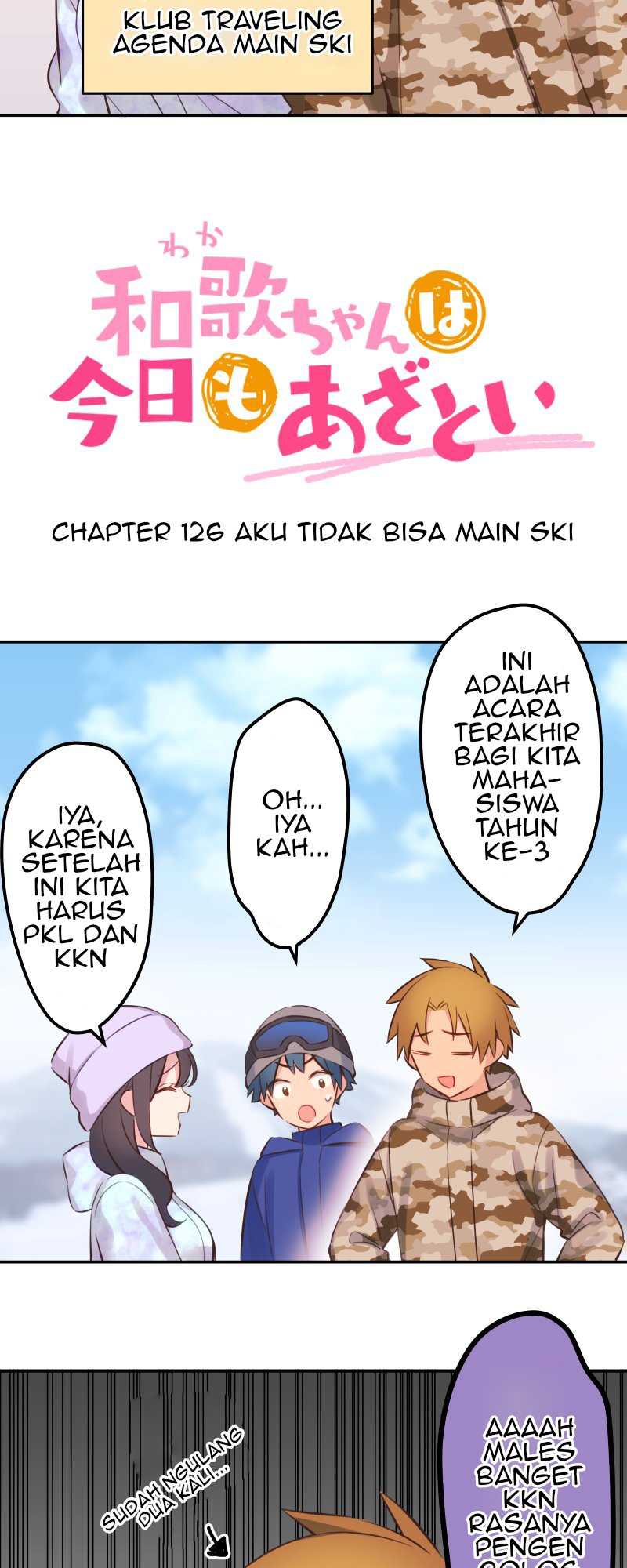 Manga Waka-chan Is Flirty Again Chapter 126 gambar nomor 2