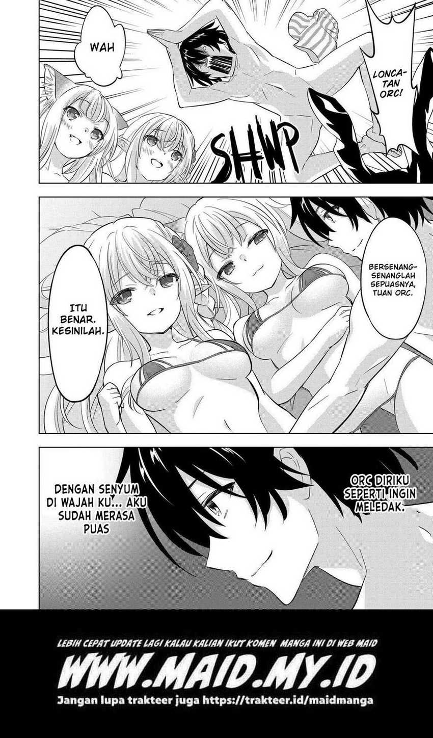 Shijou Saikyou Orc-san no Tanoshii Tanetsuke Harem Zukuri Chapter 104 Gambar 14