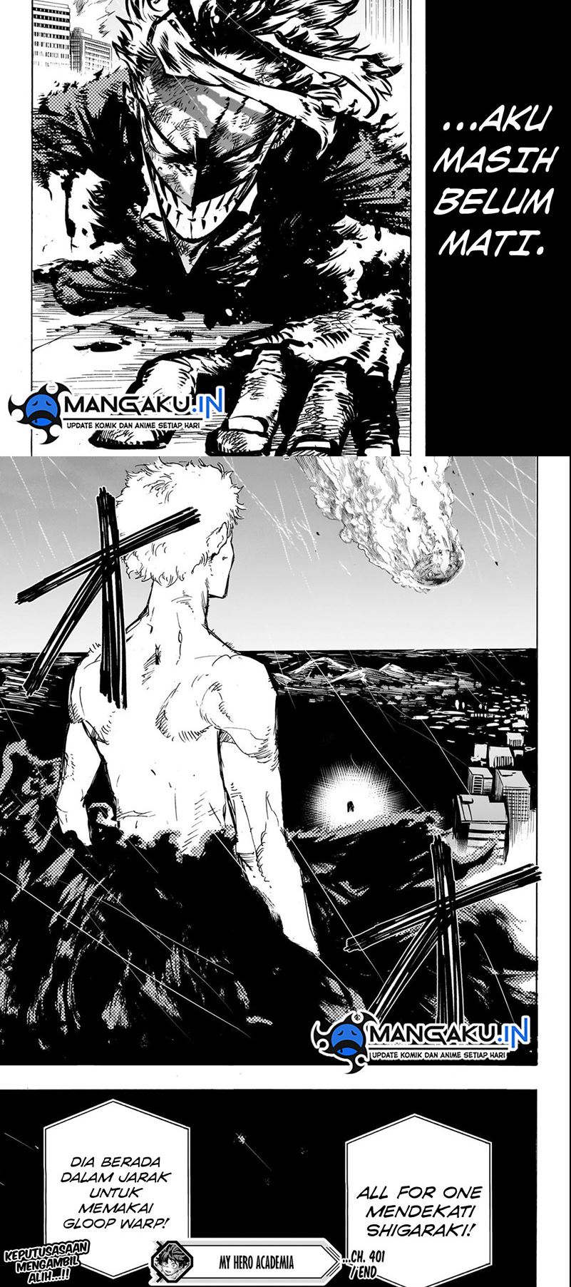Boku no Hero Academia Chapter 401 Gambar 10
