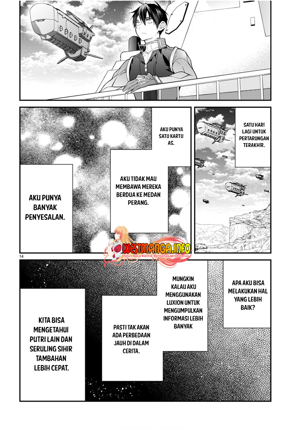 Otome Game Sekai wa Mob ni Kibishii Sekai Desu Chapter 58 Gambar 17