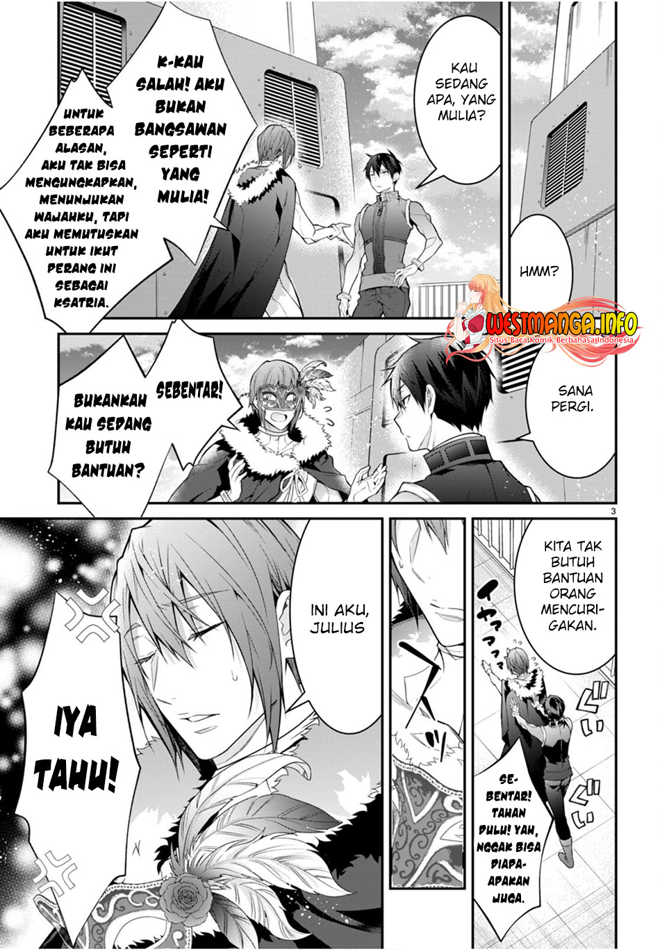 Otome Game Sekai wa Mob ni Kibishii Sekai Desu Chapter 58 Gambar 5