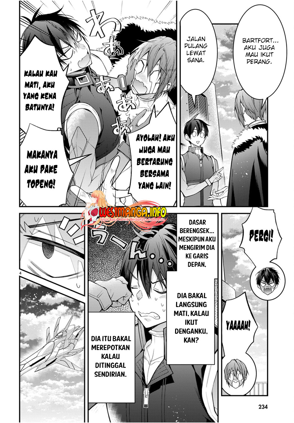 Otome Game Sekai wa Mob ni Kibishii Sekai Desu Chapter 58 Gambar 6