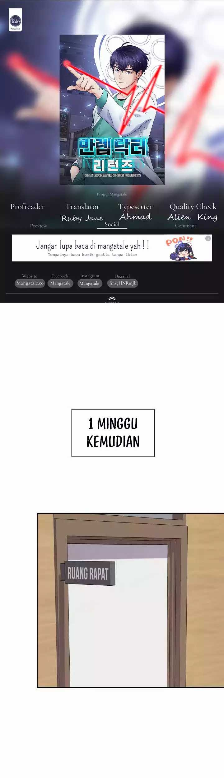 Baca Komik Return of Max Level Doctor Chapter 06 Gambar 1