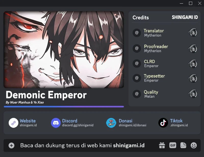 Baca Komik Magic Emperor Chapter 450 Gambar 1