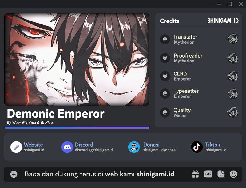 Baca Komik Magic Emperor Chapter 449 Gambar 1