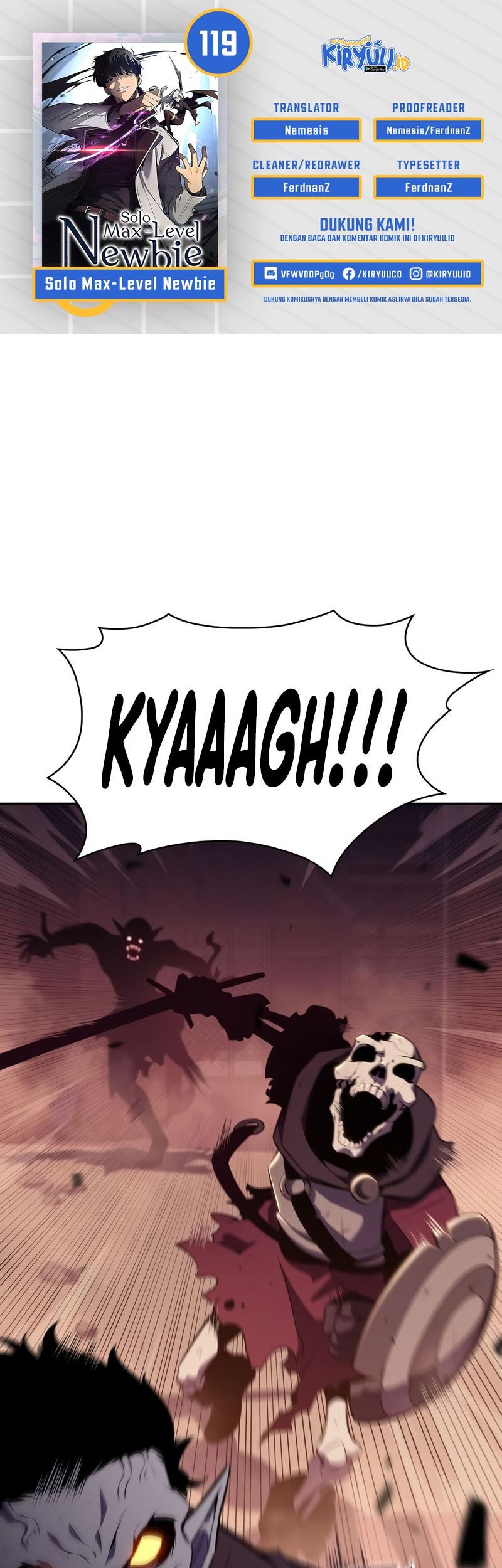 Baca Komik Solo Max-Level Newbie Chapter 119 Gambar 1