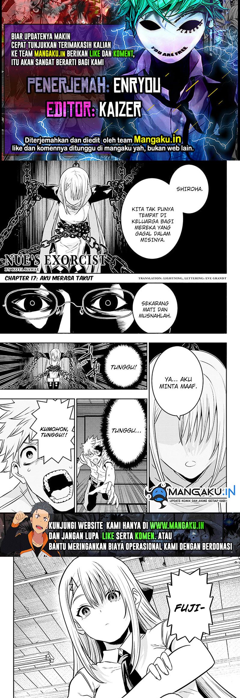 Baca Komik Nue’s Exorcist Chapter 17 Gambar 1