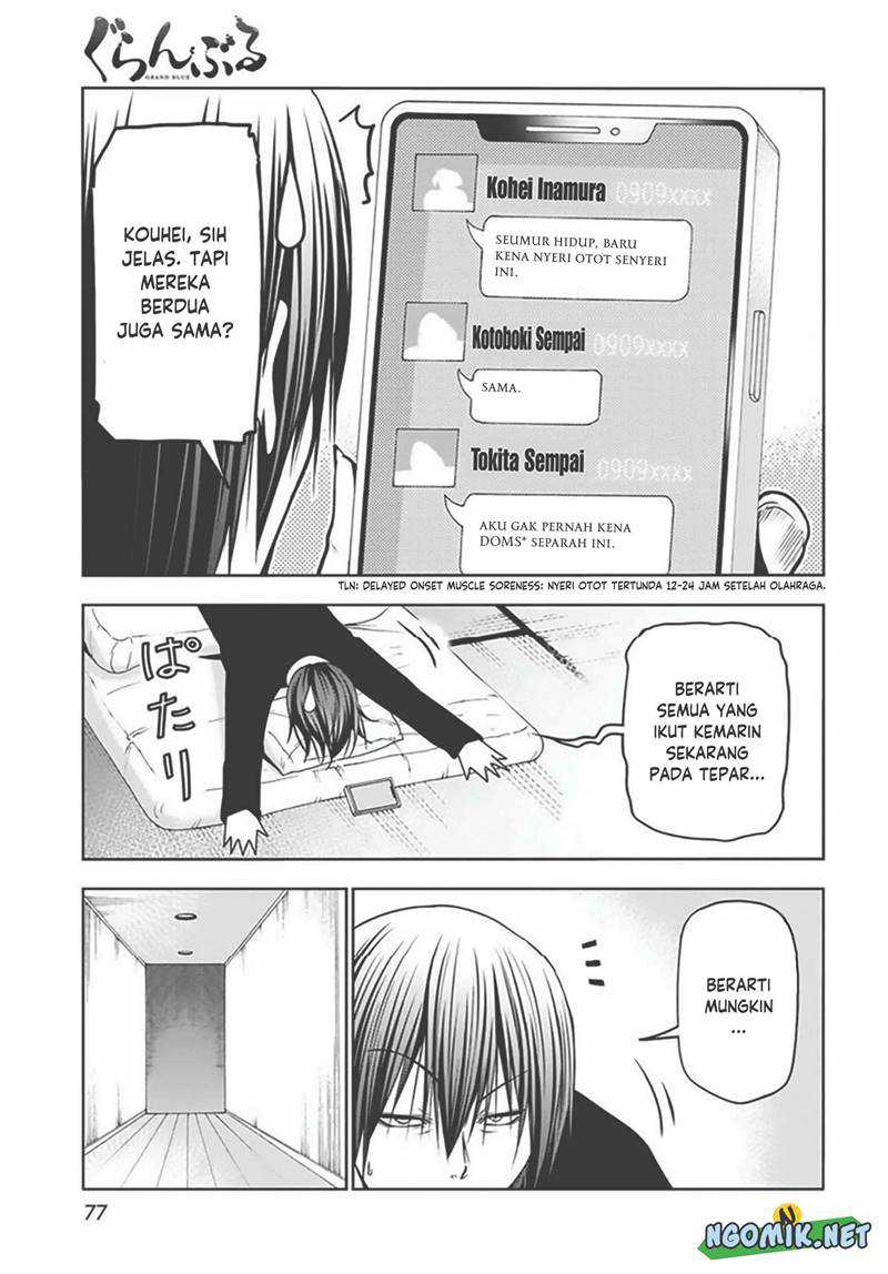 Grand Blue Chapter 87 Gambar 34