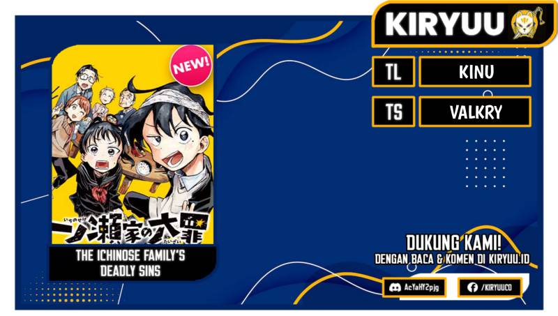 Baca Komik The Ichinose Family’s Deadly Sins Chapter 40 Gambar 1