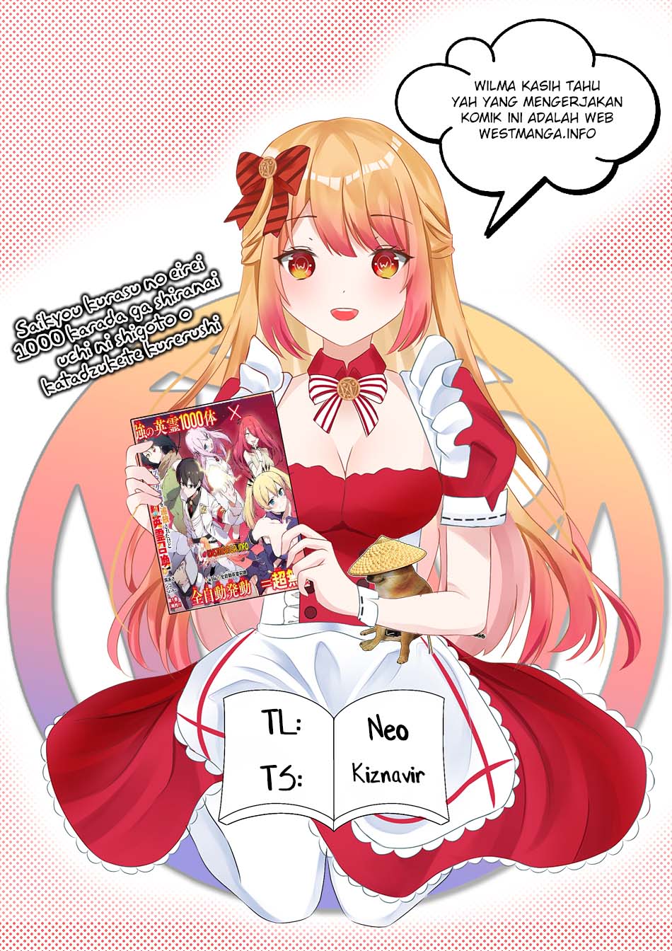 Saikyou Kurasu no Eirei 1000 Karada ga Shiranai Uchi ni Shigoto o Katadzukete Kurerushi Chapter 18.4 Gambar 3