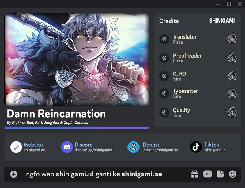Baca Komik Damn Reincarnation Chapter 69 Gambar 1