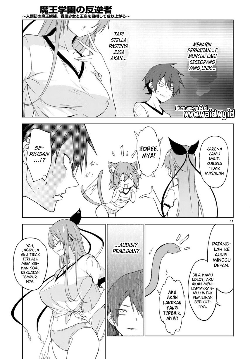 Maou Gakuen no Hangyakusha Chapter 34 Gambar 13