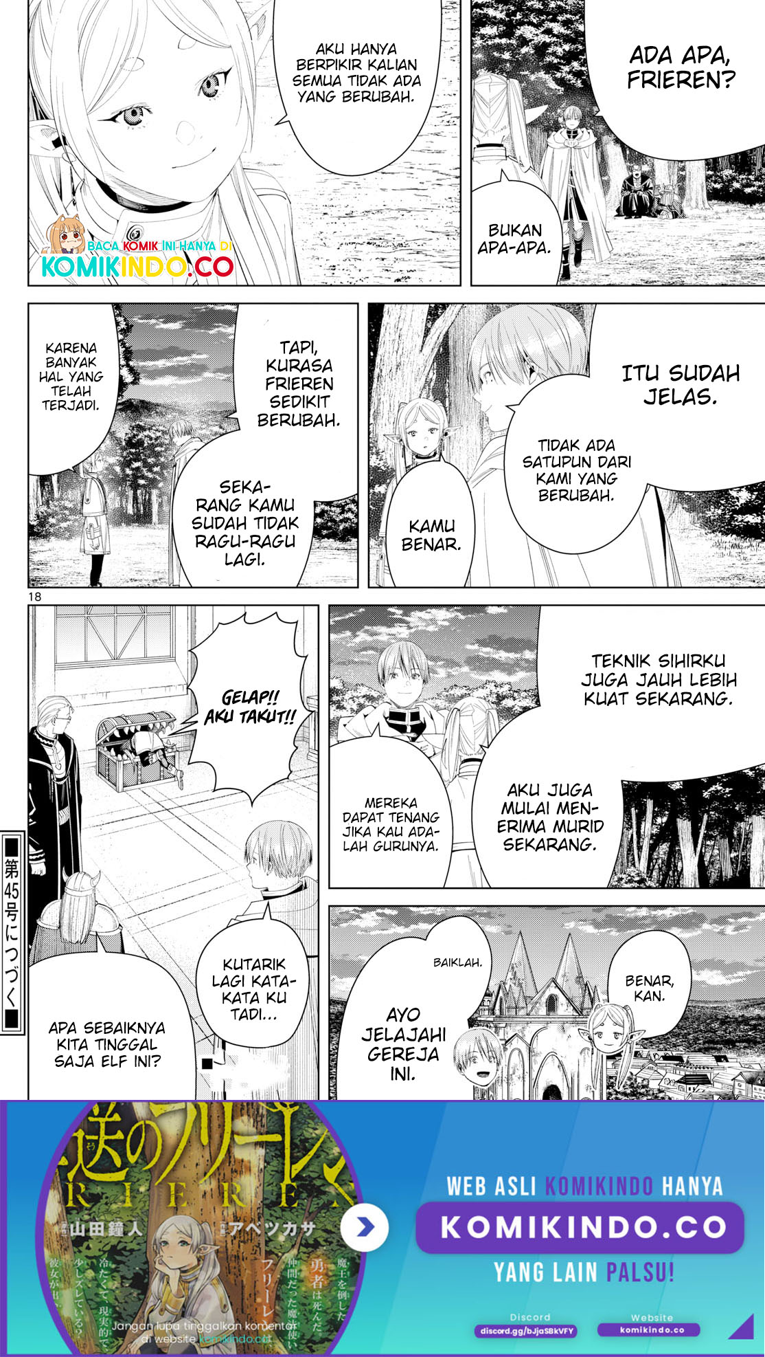 Sousou no Frieren Chapter 113 Gambar 19