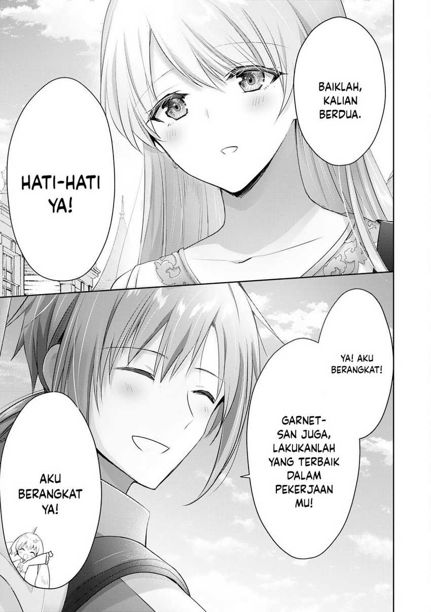 Uketsukejo ni Kokuhaku Shitakute Girudo ni Kayoitsumetara Eiyu ni Natteta Chapter 16 Gambar 28