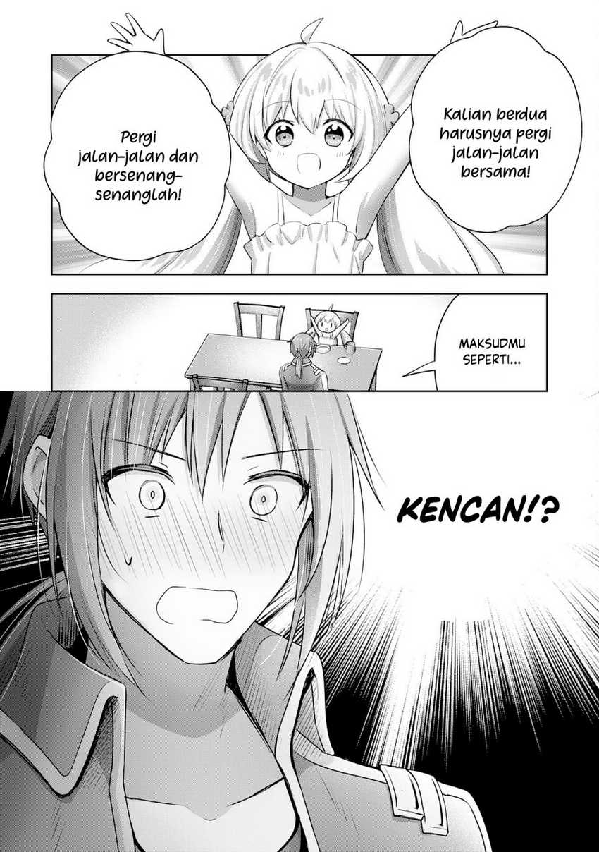 Uketsukejo ni Kokuhaku Shitakute Girudo ni Kayoitsumetara Eiyu ni Natteta Chapter 16 Gambar 3