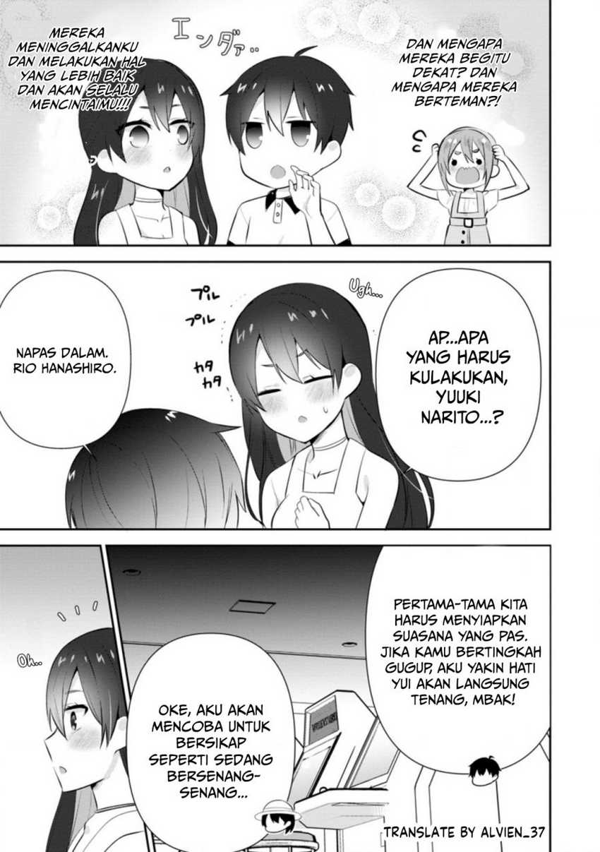 The Cute Girl Sitting Next to Me Is Trying to Make Me Fall in Love With Her as a Way to Ridicule Me, but the Tables Were Turned on Her Before She Knew It Chapter 13 Gambar 11