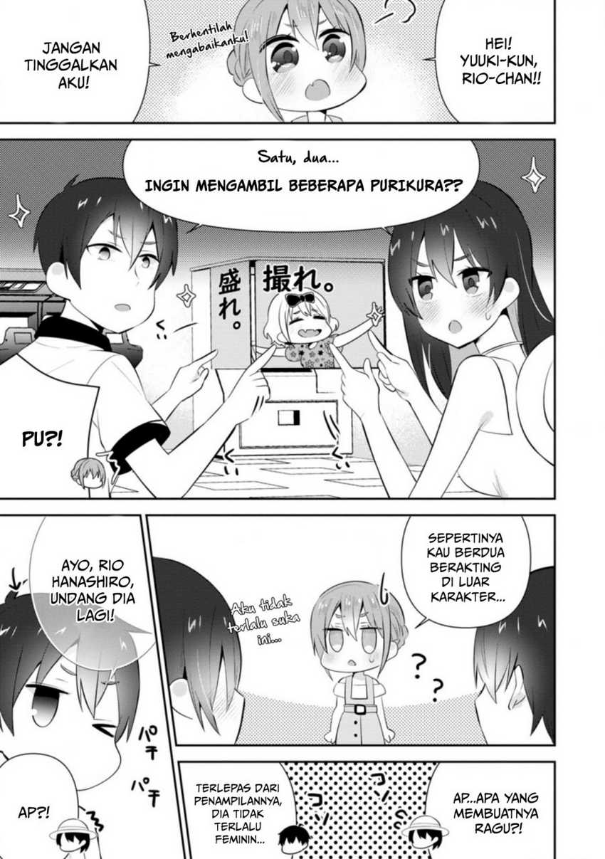 The Cute Girl Sitting Next to Me Is Trying to Make Me Fall in Love With Her as a Way to Ridicule Me, but the Tables Were Turned on Her Before She Knew It Chapter 13 Gambar 13