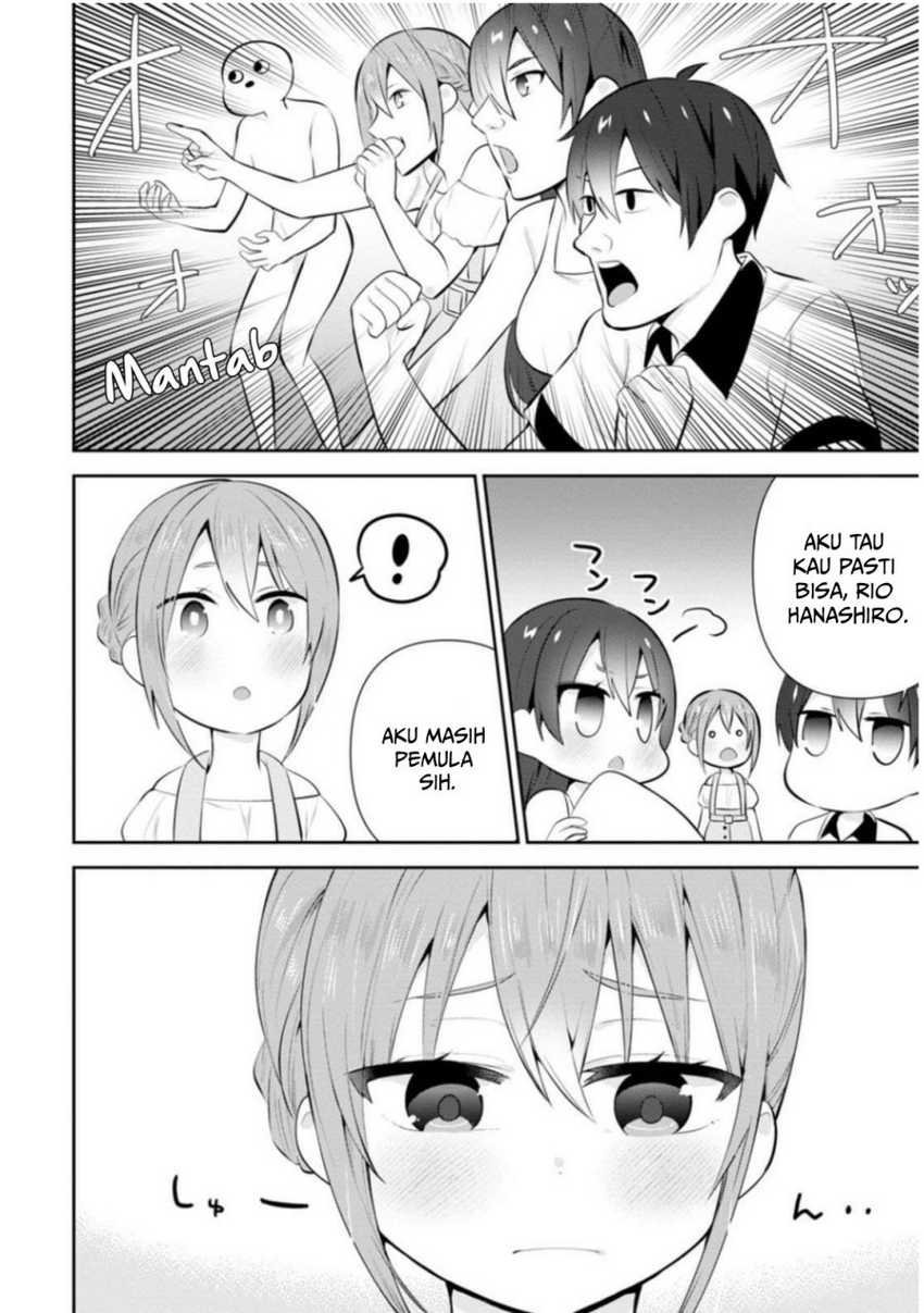 The Cute Girl Sitting Next to Me Is Trying to Make Me Fall in Love With Her as a Way to Ridicule Me, but the Tables Were Turned on Her Before She Knew It Chapter 13 Gambar 24