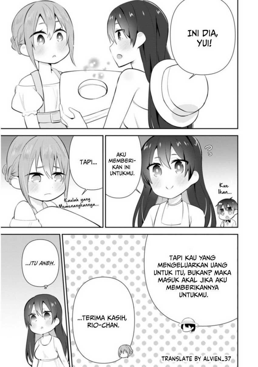 The Cute Girl Sitting Next to Me Is Trying to Make Me Fall in Love With Her as a Way to Ridicule Me, but the Tables Were Turned on Her Before She Knew It Chapter 13 Gambar 25