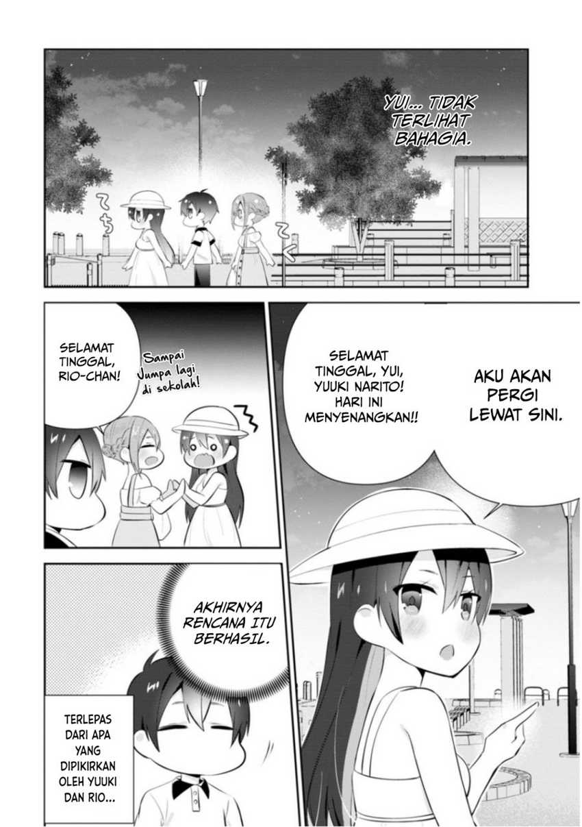 The Cute Girl Sitting Next to Me Is Trying to Make Me Fall in Love With Her as a Way to Ridicule Me, but the Tables Were Turned on Her Before She Knew It Chapter 13 Gambar 26