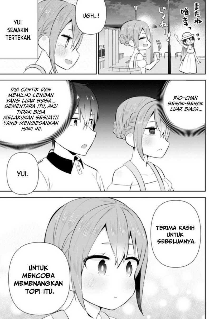 The Cute Girl Sitting Next to Me Is Trying to Make Me Fall in Love With Her as a Way to Ridicule Me, but the Tables Were Turned on Her Before She Knew It Chapter 13 Gambar 27