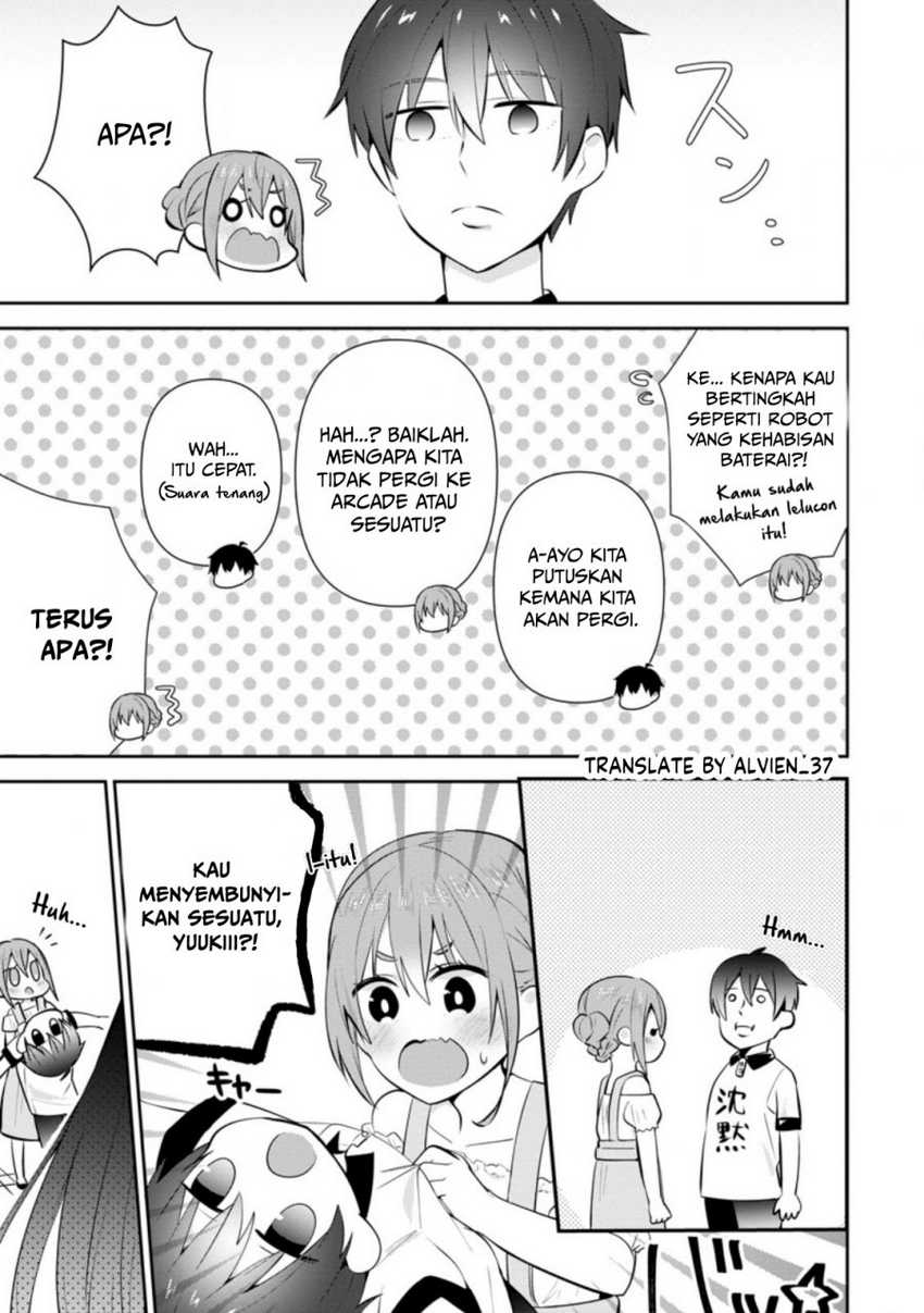 The Cute Girl Sitting Next to Me Is Trying to Make Me Fall in Love With Her as a Way to Ridicule Me, but the Tables Were Turned on Her Before She Knew It Chapter 13 Gambar 3