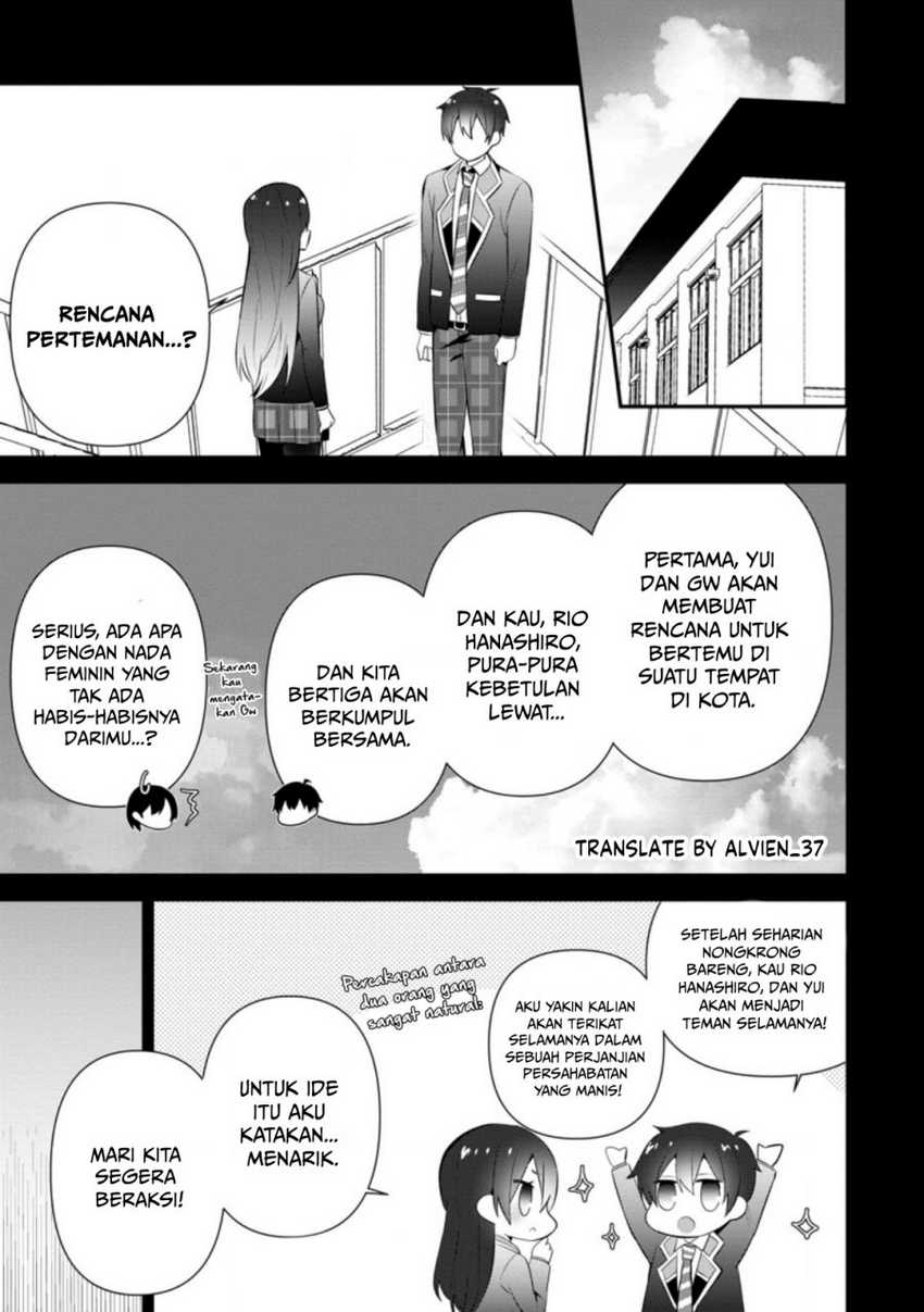 The Cute Girl Sitting Next to Me Is Trying to Make Me Fall in Love With Her as a Way to Ridicule Me, but the Tables Were Turned on Her Before She Knew It Chapter 13 Gambar 9