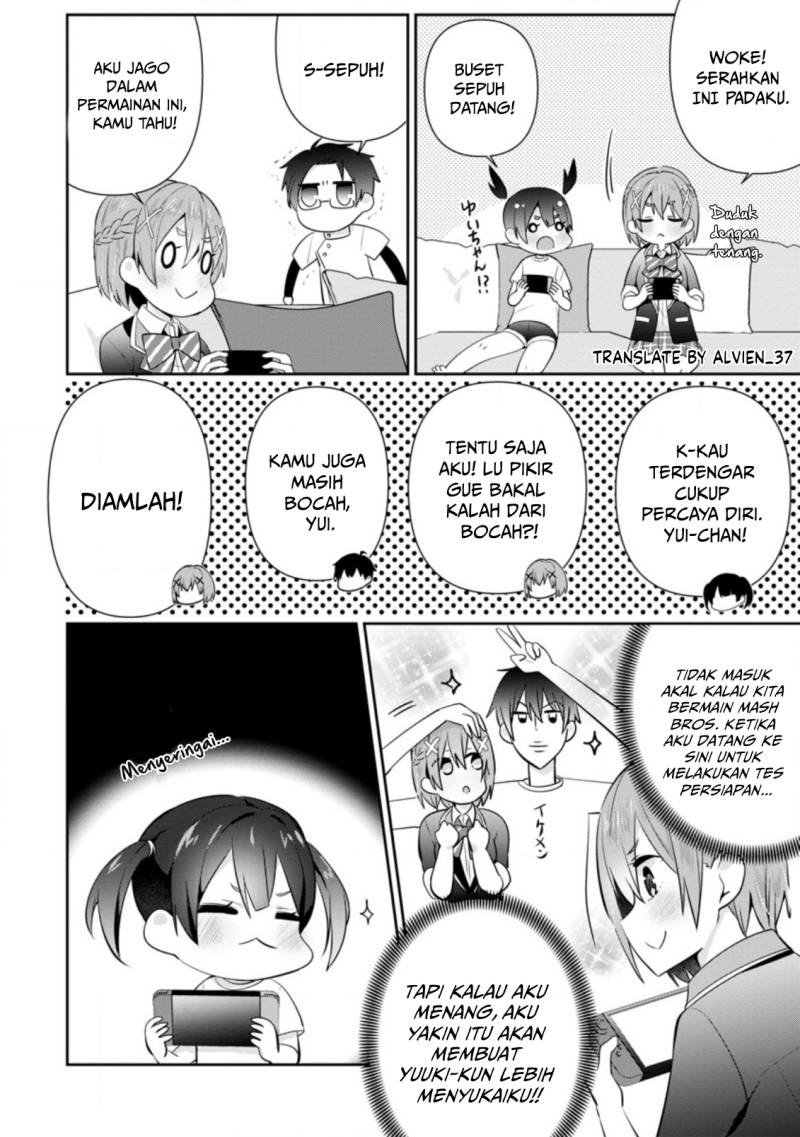 The Cute Girl Sitting Next to Me Is Trying to Make Me Fall in Love With Her as a Way to Ridicule Me, but the Tables Were Turned on Her Before She Knew It Chapter 12 Gambar 14