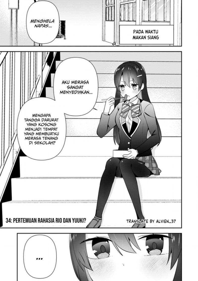 The Cute Girl Sitting Next to Me Is Trying to Make Me Fall in Love With Her as a Way to Ridicule Me, but the Tables Were Turned on Her Before She Knew It Chapter 12 Gambar 19