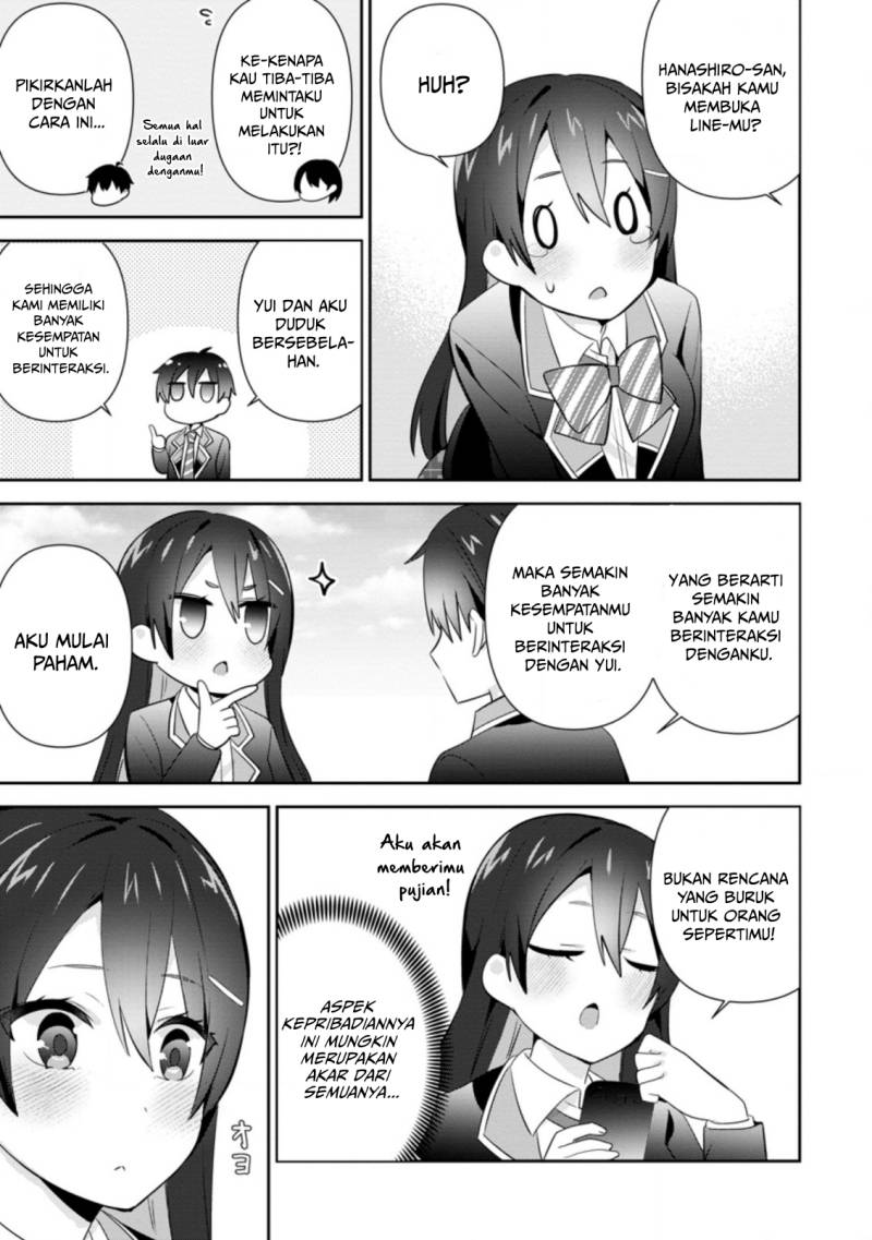 The Cute Girl Sitting Next to Me Is Trying to Make Me Fall in Love With Her as a Way to Ridicule Me, but the Tables Were Turned on Her Before She Knew It Chapter 12 Gambar 25