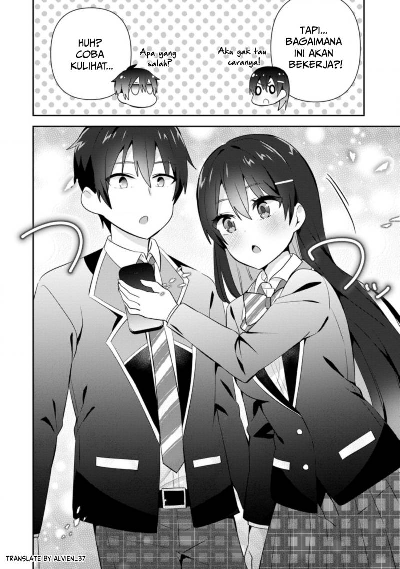 The Cute Girl Sitting Next to Me Is Trying to Make Me Fall in Love With Her as a Way to Ridicule Me, but the Tables Were Turned on Her Before She Knew It Chapter 12 Gambar 26
