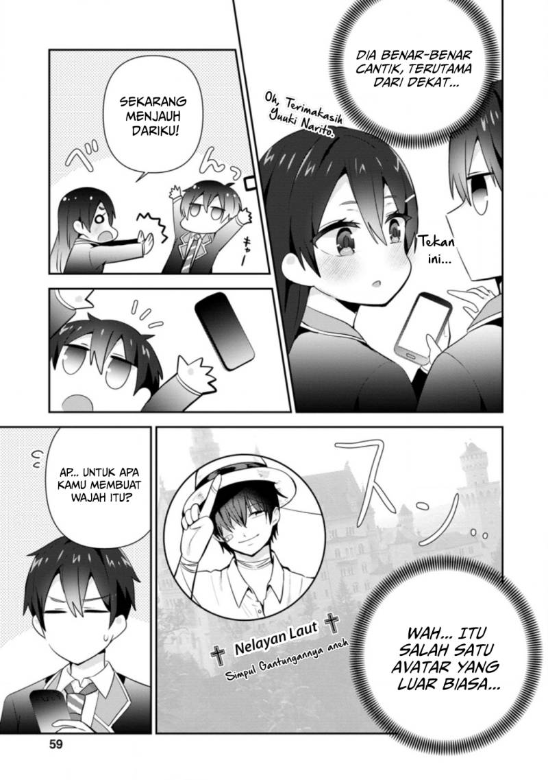 The Cute Girl Sitting Next to Me Is Trying to Make Me Fall in Love With Her as a Way to Ridicule Me, but the Tables Were Turned on Her Before She Knew It Chapter 12 Gambar 27