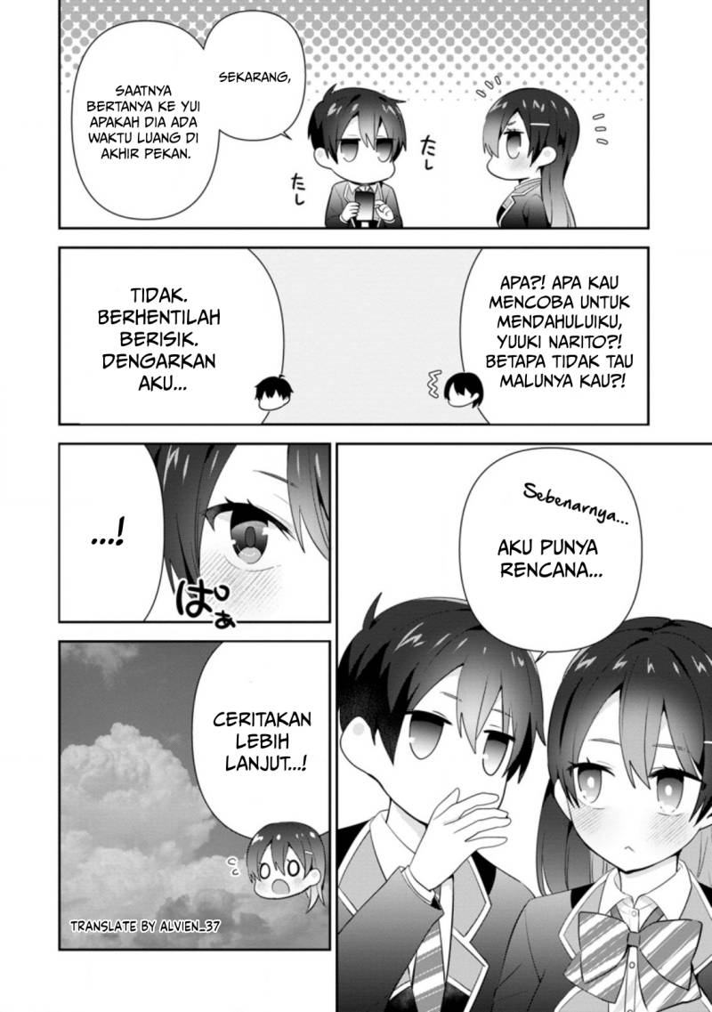 The Cute Girl Sitting Next to Me Is Trying to Make Me Fall in Love With Her as a Way to Ridicule Me, but the Tables Were Turned on Her Before She Knew It Chapter 12 Gambar 28