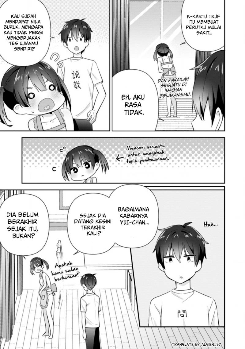 The Cute Girl Sitting Next to Me Is Trying to Make Me Fall in Love With Her as a Way to Ridicule Me, but the Tables Were Turned on Her Before She Knew It Chapter 12 Gambar 3
