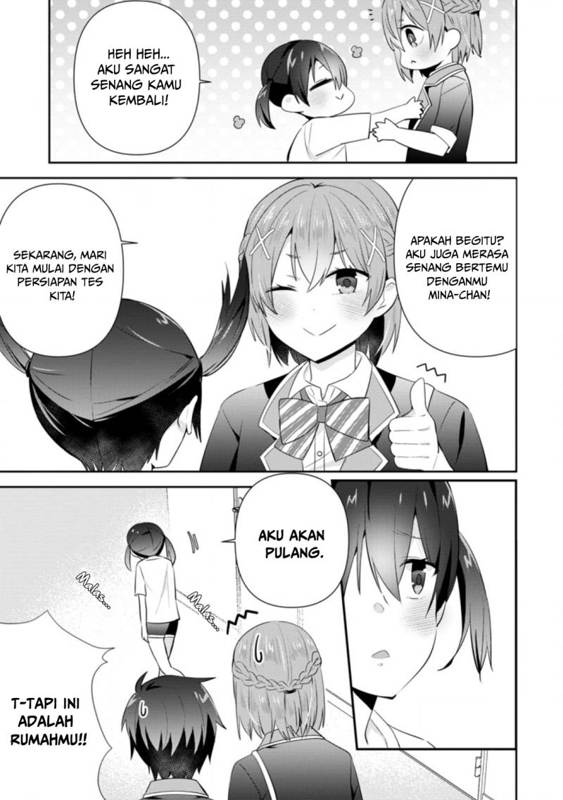 The Cute Girl Sitting Next to Me Is Trying to Make Me Fall in Love With Her as a Way to Ridicule Me, but the Tables Were Turned on Her Before She Knew It Chapter 12 Gambar 7