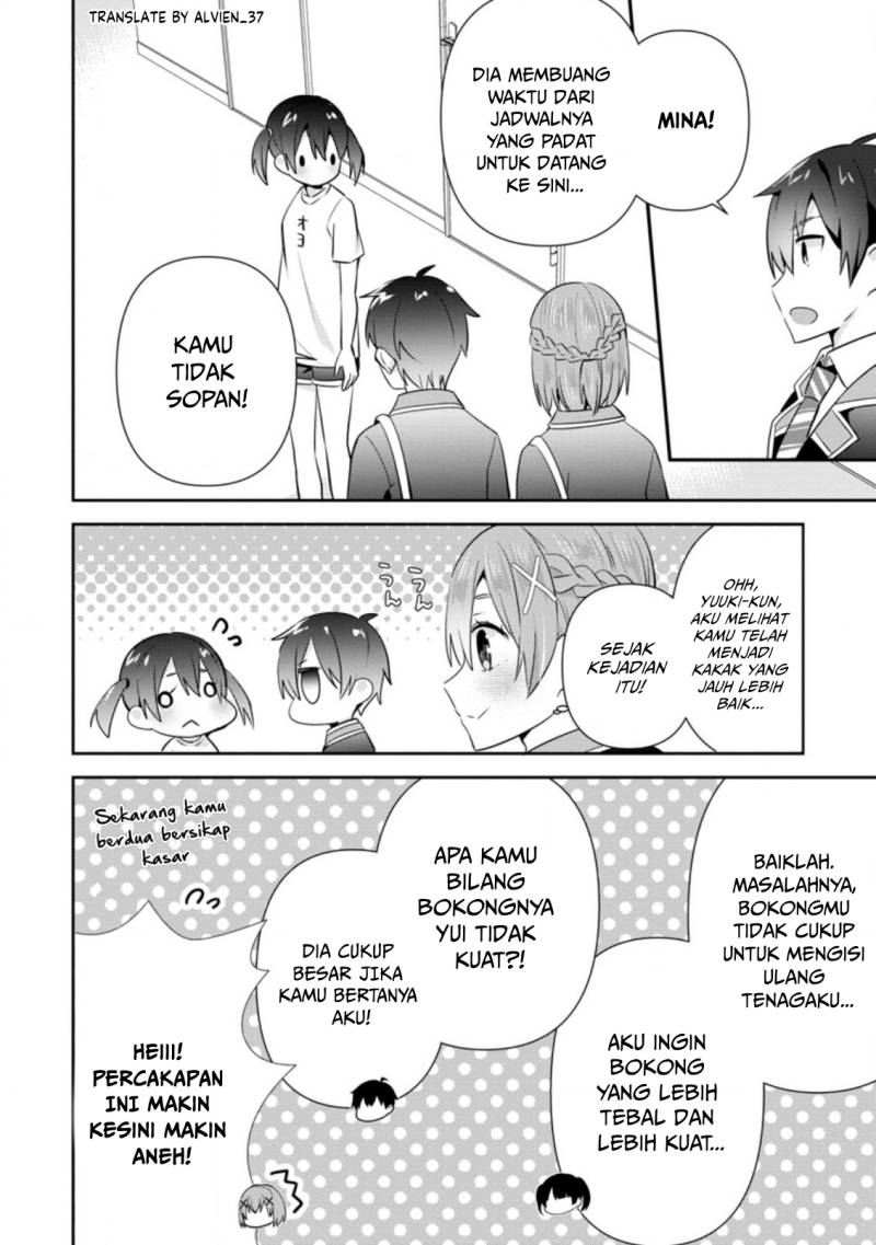 The Cute Girl Sitting Next to Me Is Trying to Make Me Fall in Love With Her as a Way to Ridicule Me, but the Tables Were Turned on Her Before She Knew It Chapter 12 Gambar 8