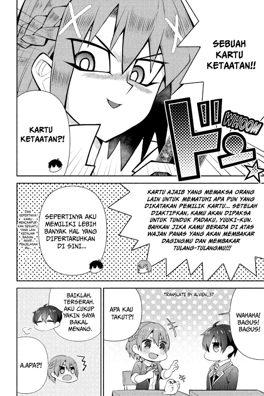 The Cute Girl Sitting Next to Me Is Trying to Make Me Fall in Love With Her as a Way to Ridicule Me, but the Tables Were Turned on Her Before She Knew It Chapter 11 Gambar 10