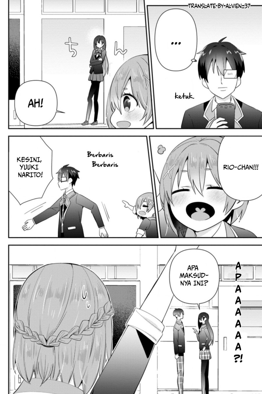 The Cute Girl Sitting Next to Me Is Trying to Make Me Fall in Love With Her as a Way to Ridicule Me, but the Tables Were Turned on Her Before She Knew It Chapter 11 Gambar 28