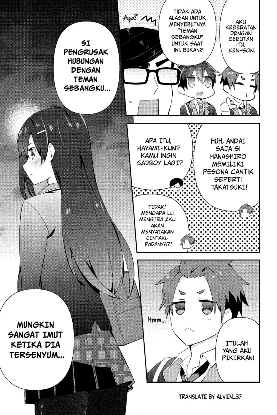 The Cute Girl Sitting Next to Me Is Trying to Make Me Fall in Love With Her as a Way to Ridicule Me, but the Tables Were Turned on Her Before She Knew It Chapter 11 Gambar 5