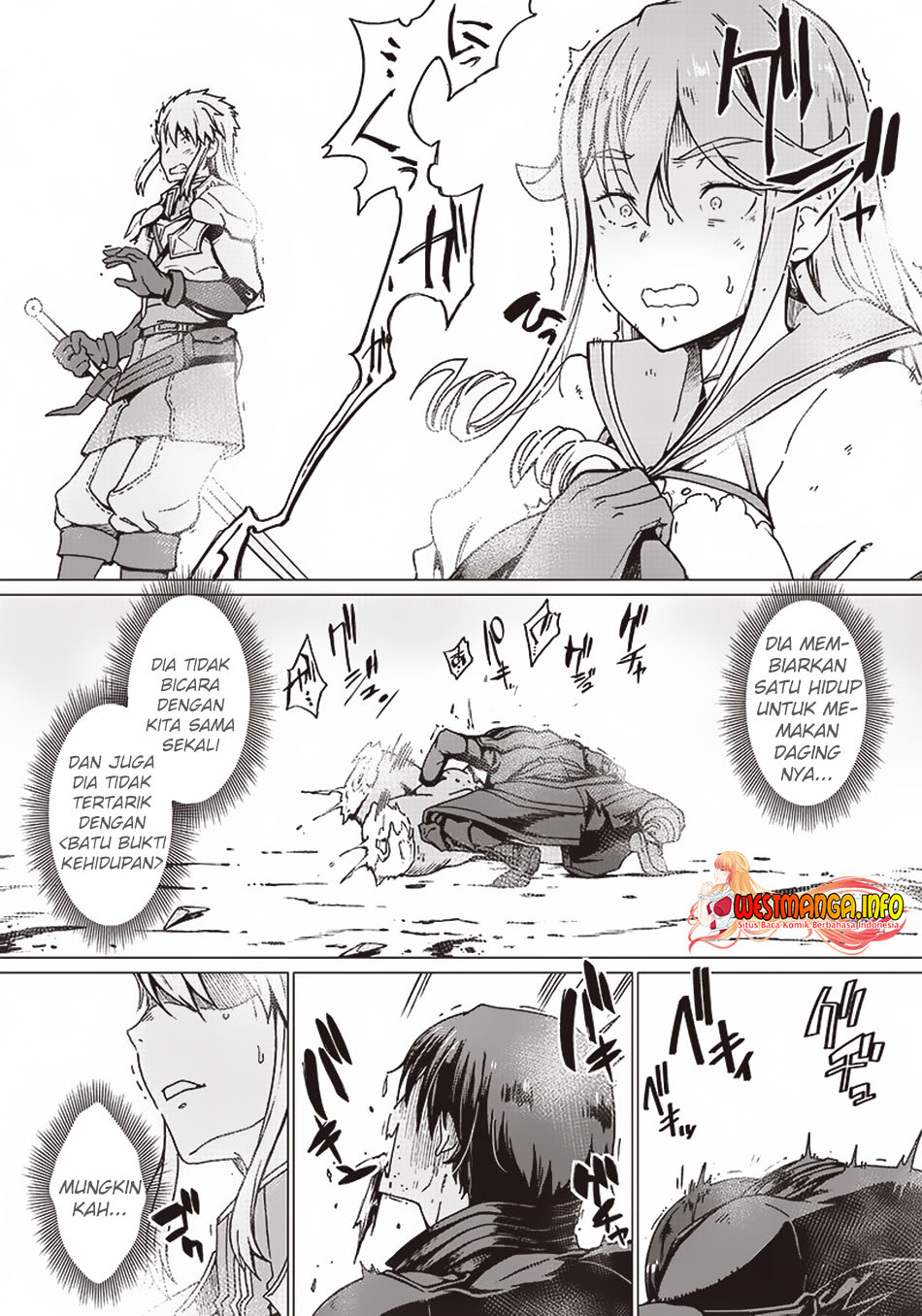 Ghoul ga Sekai wo Sukutta Koto wo Watashi dake ga shitteiru Chapter 03 Gambar 15